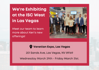 Keri Systems is excited to be exhibiting at ISC West