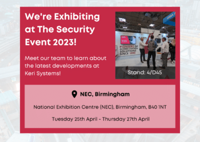 Keri Systems Is Exhibiting At The Security Event 2023